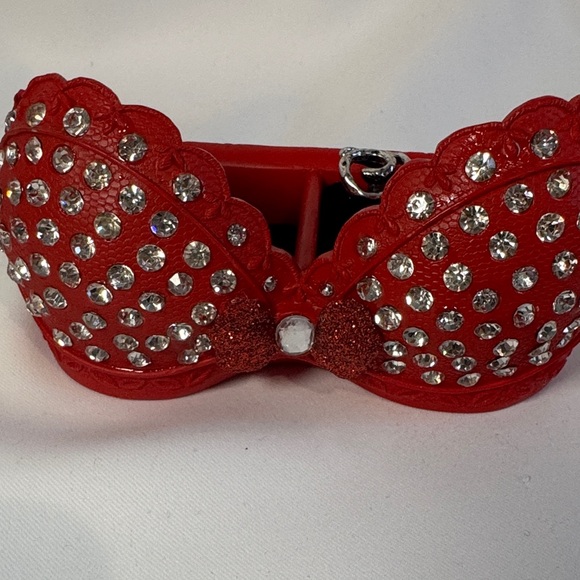 Red Rhinestone Jewelry Holder - Picture 6 of 13